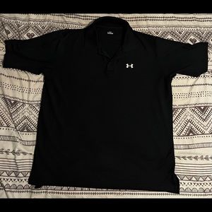 Mens Under Armour polo (XL) black